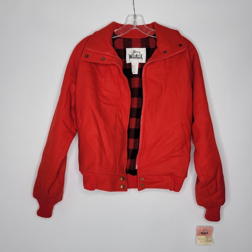 Vintage woolrich women red - vintage,